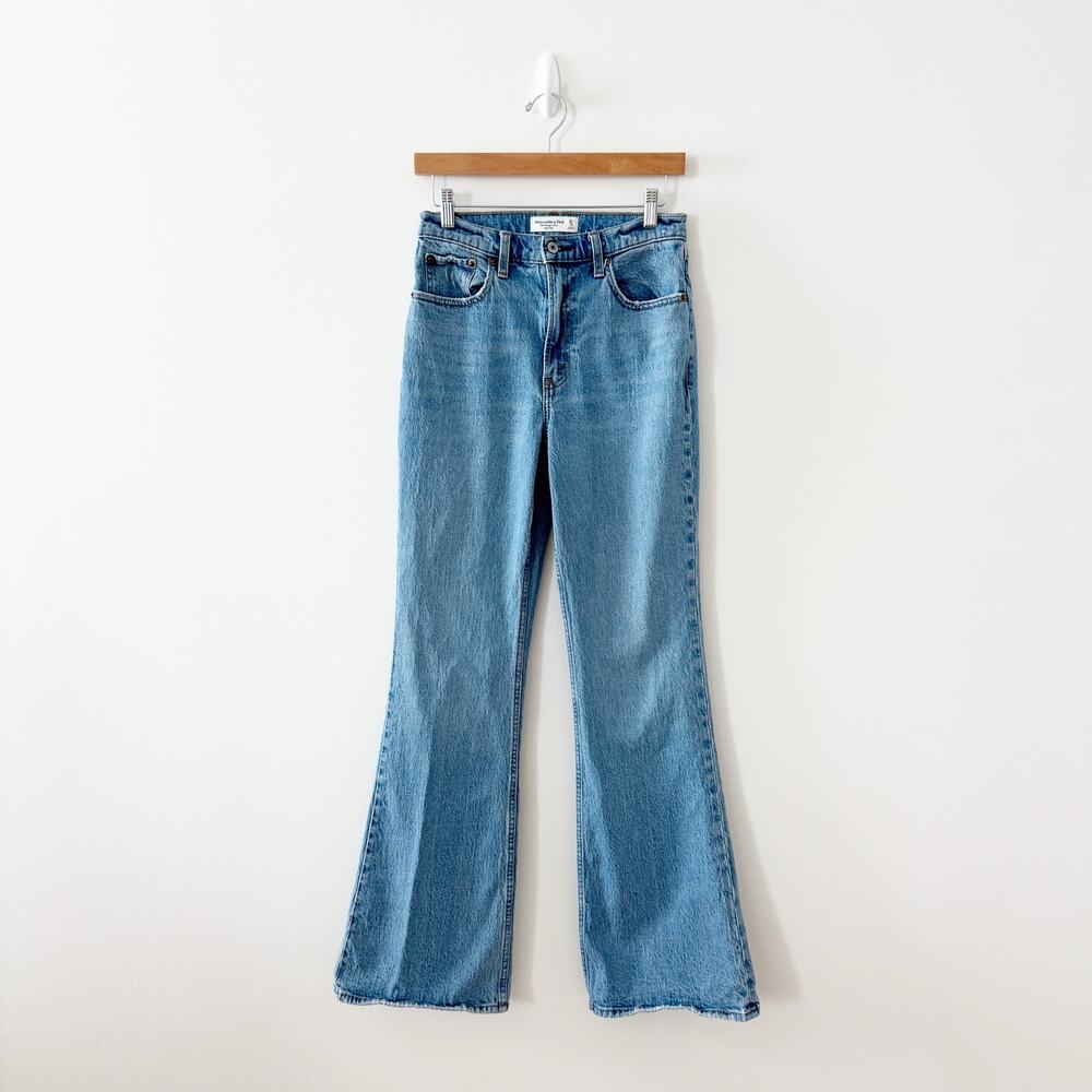 Abercombie & Fitch Vintage High Rise Flare Jeans womens 4L